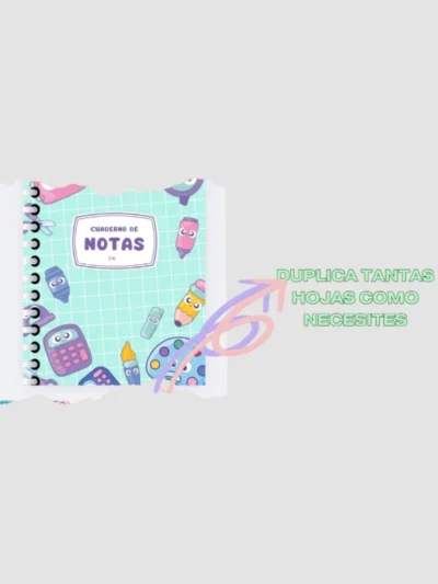 Cuaderno digital sencillo, útil e intuitivo.