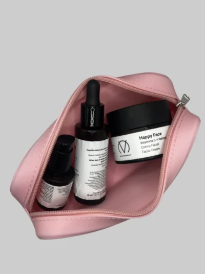 Bolsa de silicona compacta para brochas o viajes. Fácil limpieza