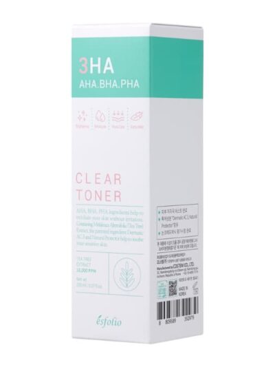 Tónico 3HA CLEAR TONER Esfolio
