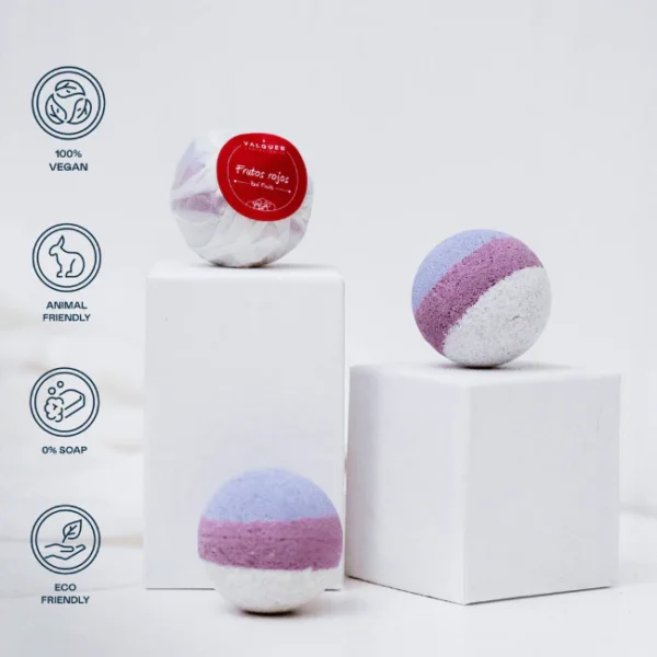 Kit de 9 Bombas de Baño Efervescentes 100g – Aromaterapia Relajante con Ingredientes Naturales | Regalo Perfecto para Spa en Casa  ¿Te - Imagen 2